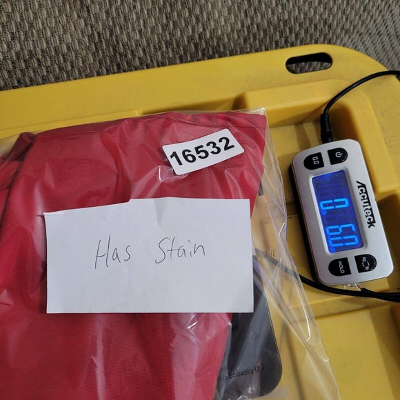 Arbys Apron Adult Red Regular Crew Member Employee Uniform Replacement Logo - Picture 13 of 13